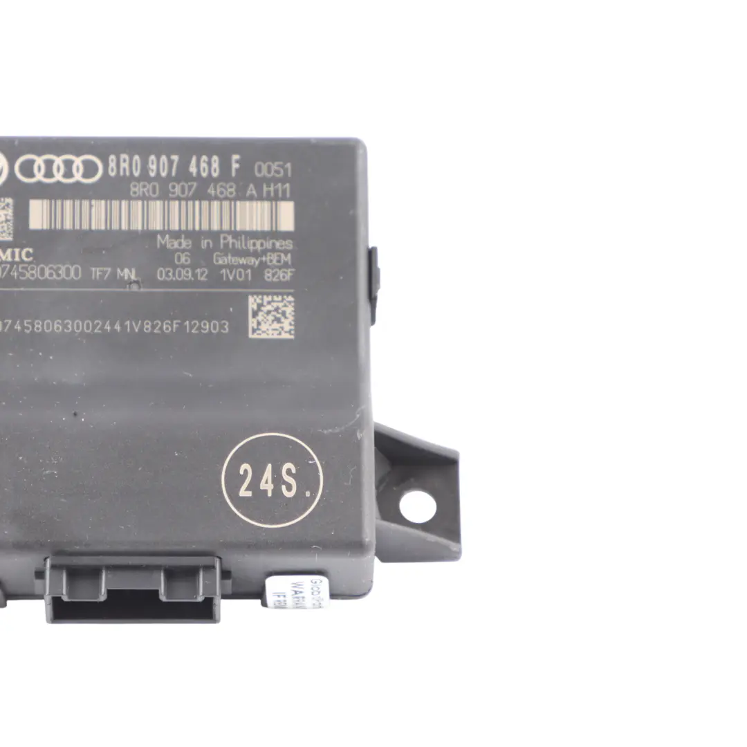 Diagnostic Interface Gateway Control Module Unit ECU Audi A5 8T - SKU 8R0907468F - Part number 8R0907468F