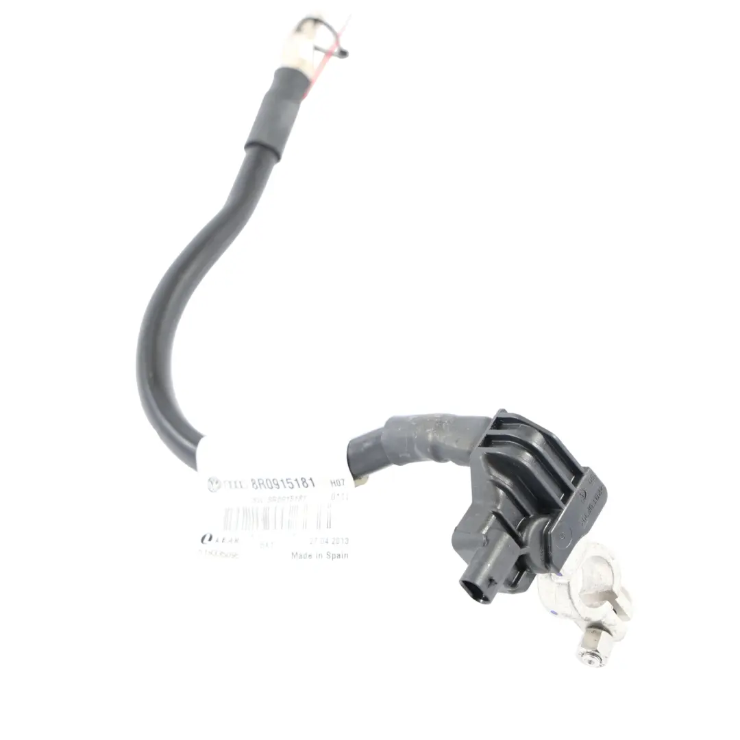 Audi Q5 8R Przewód Klema Minusowa Akumulatora - SKU 8R0915181 - Numer Części 8R0915181