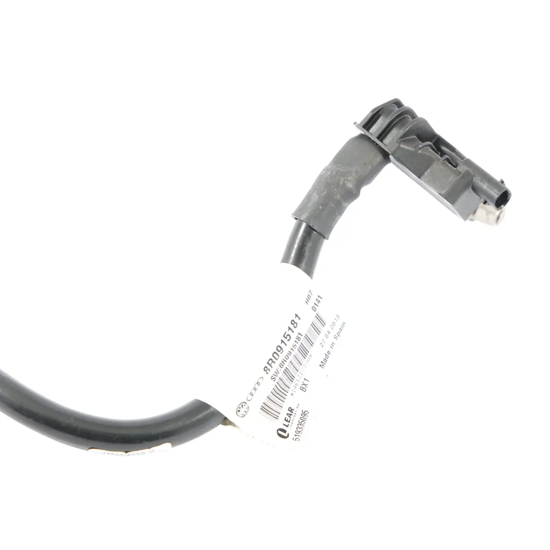 Audi Q5 8R Przewód Klema Minusowa Akumulatora - SKU 8R0915181 - Numer Części 8R0915181