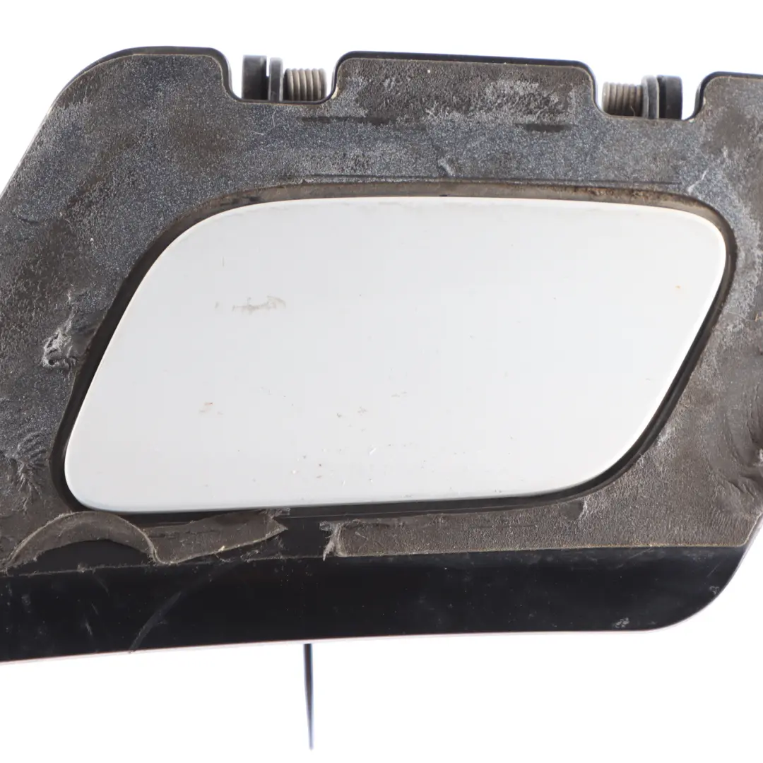 Headlight Washer Nozzle Cap Cover Left N/S Glacier White Pearl - S9R to Audi Q5 8R with Part number 8R0955275E Audi Q5 8R Headlight Washer Nozzle Cap Cover Left N/S Glacier White Pearl - S9R - SKU 8R0955275E-MGW - Part number 8R0955275E