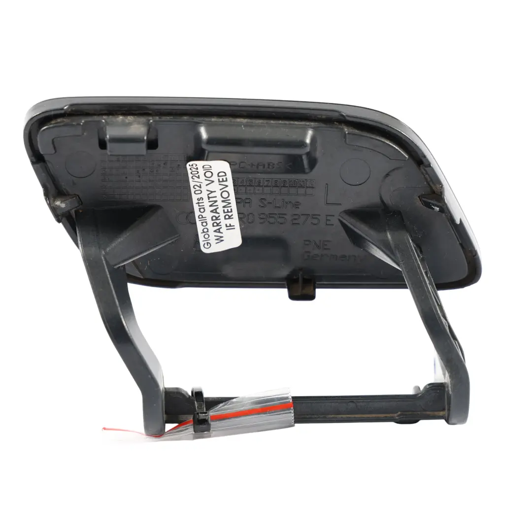 Audi Q5 8R Schein Werferwasch Düsen Spritzdüse Vorne Links Phantomschwarz - Z9Y - SKU 8R0955275E-PHB - Teilenummer 8R0955275E