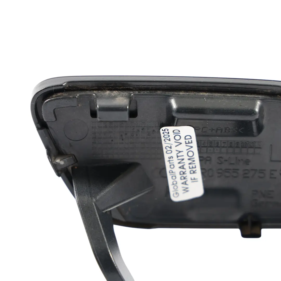 Schein Werferwasch Düsen Spritzdüse Vorne Links Phantomschwarz - Z9Y für Audi Q5 8R mit Teilenummer 8R0955275E Audi Q5 8R Schein Werferwasch Düsen Spritzdüse Vorne Links Phantomschwarz - Z9Y - SKU 8R0955275E-PHB - Teilenummer 8R0955275E