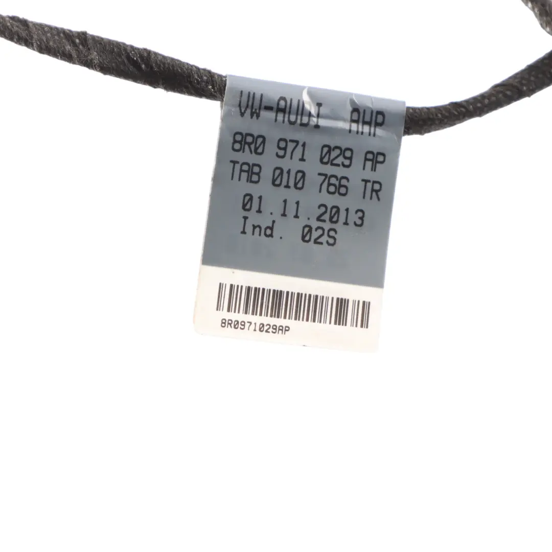 Audi Q5 8R Wiring Loom Front Door Left N/S Passenger Side - SKU 8R0971029AP - Part number 8R0971029AP