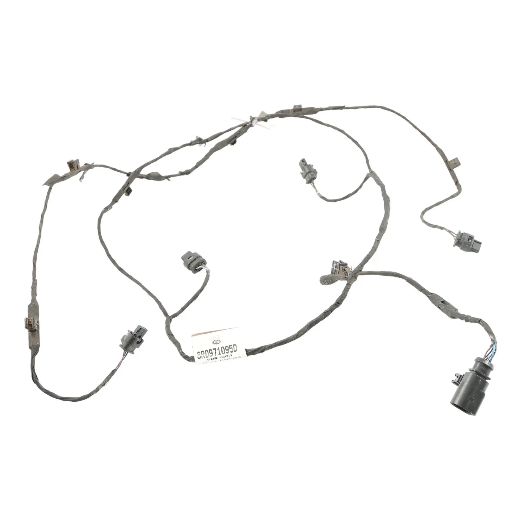 Audi Q5 8R Parachoques Delantero PDC Sensor Aparcamiento Cableado 8R0971095D