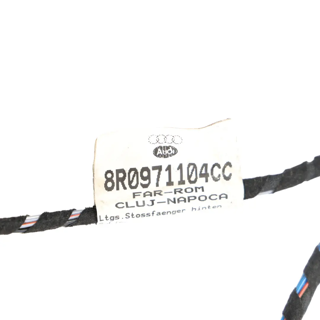 Hintere Stoßstange PDC Parken Sensor Kabelbaum Kabelbaum für Audi Q5 8R mit Teilenummer 8R0971104CC Audi Q5 8R Hintere Stoßstange PDC Parken Sensor Kabelbaum Kabelbaum - SKU 8R0971104CC - Teilenummer 8R0971104CC
