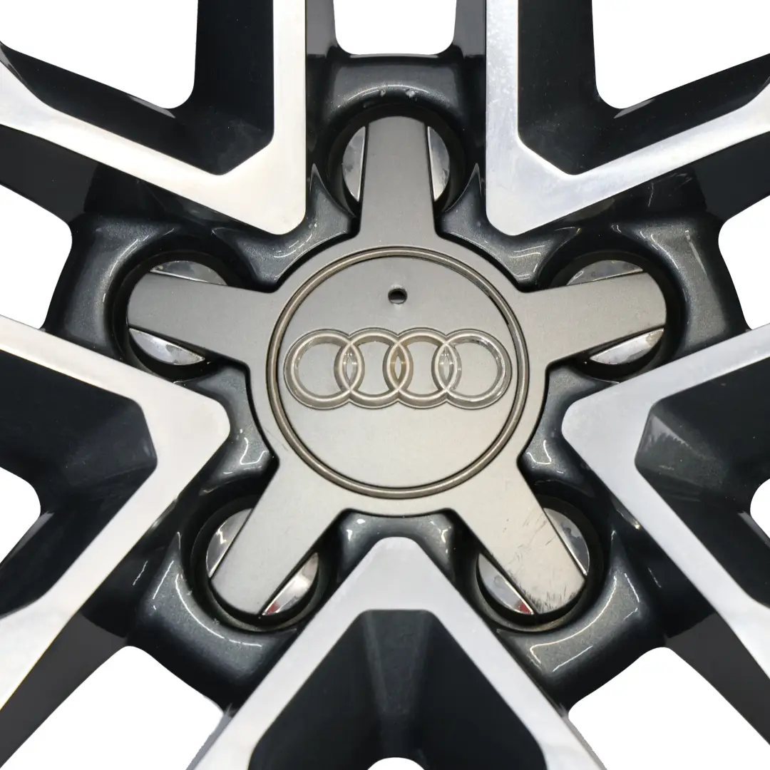 8S Wheel Alloy Rim 19" 9J ET:52 Star Double Spoke Audi TT FV - SKU 8S0601025F-2 - Part number 8S0601025F