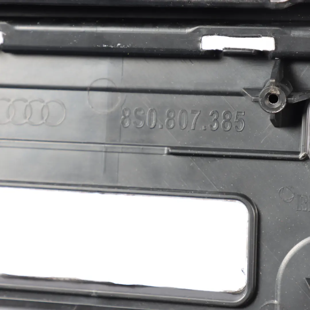 Audi TT FV Rear Bumper Centre Mounting Support Bracket Holder Rear - SKU 8S0807385 - Part number 8S0807385