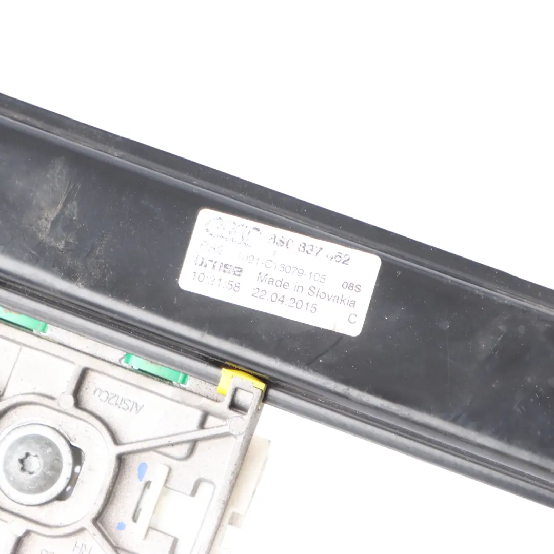 Front Right O/S Door Window Lifter Mechanism Audi TT FV - SKU 8S0837462 - Part number 8S0837462