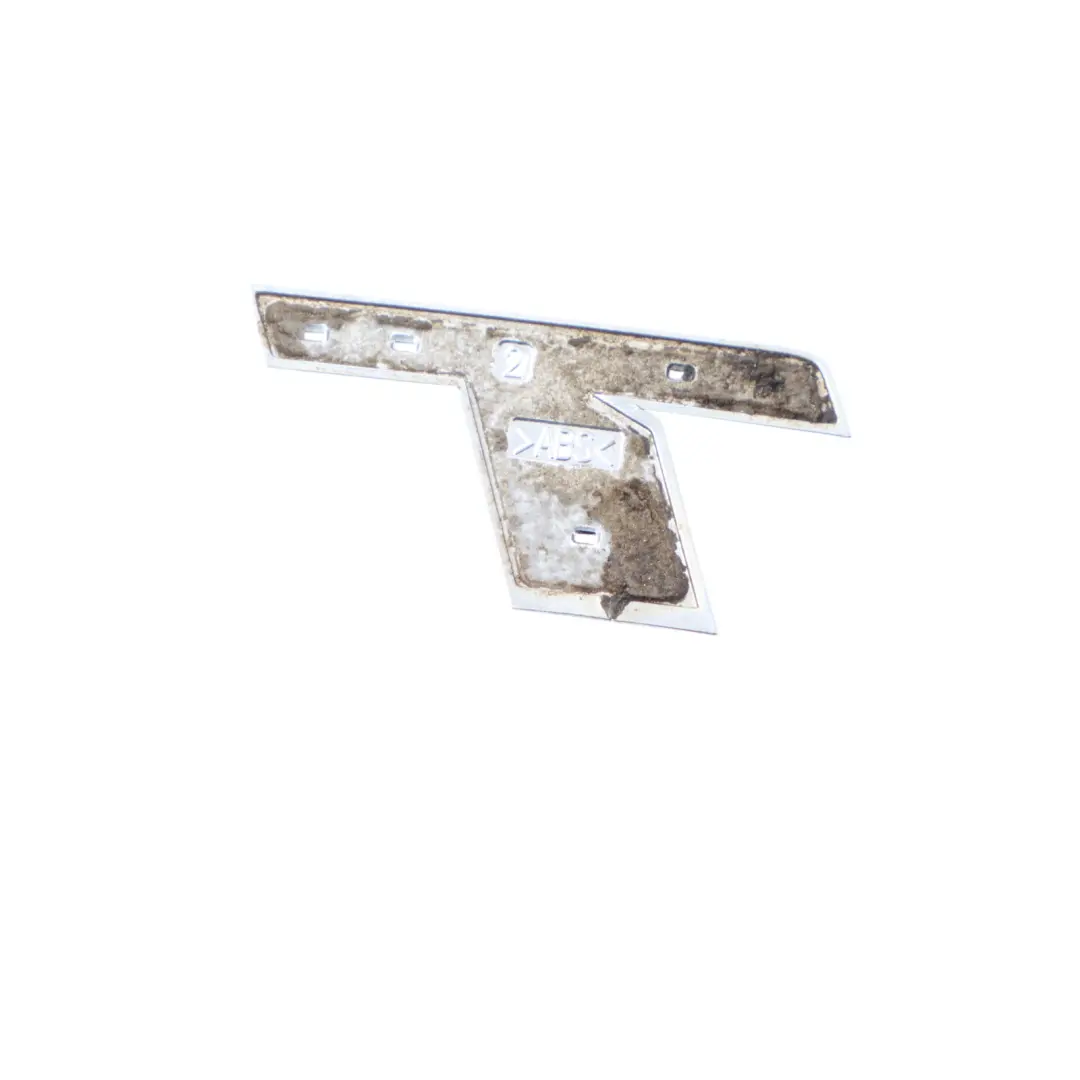 Boot Lid Badge Lettering Emblem TT 8S0071803 to Audi TT FV Rear Tailgate Hatch with Part number 8S0853741A Audi TT FV Rear Tailgate Hatch Boot Lid Badge Lettering Emblem TT 8S0071803 - SKU 8S0853741A - Part number 8S0853741A