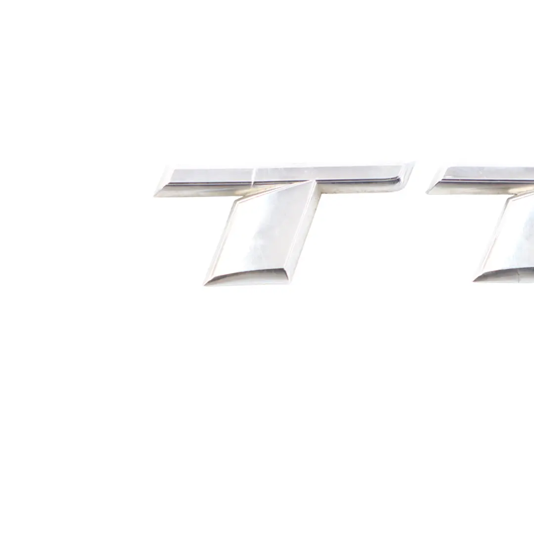 Boot Lid Badge Lettering Emblem TT 8S0071803 to Audi TT FV Rear Tailgate Hatch with Part number 8S0853741A Audi TT FV Rear Tailgate Hatch Boot Lid Badge Lettering Emblem TT 8S0071803 - SKU 8S0853741A - Part number 8S0853741A