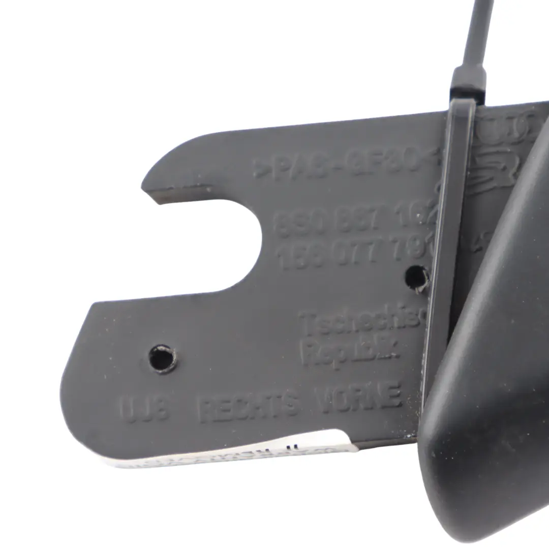 Door Card Handle Interior Pull Cover Trim Right O/S to Audi TT FV Rear with Part number 8S0867162 Audi TT FV Rear Door Card Handle Interior Pull Cover Trim Right O/S - SKU 8S0867162 - Part number 8S0867162