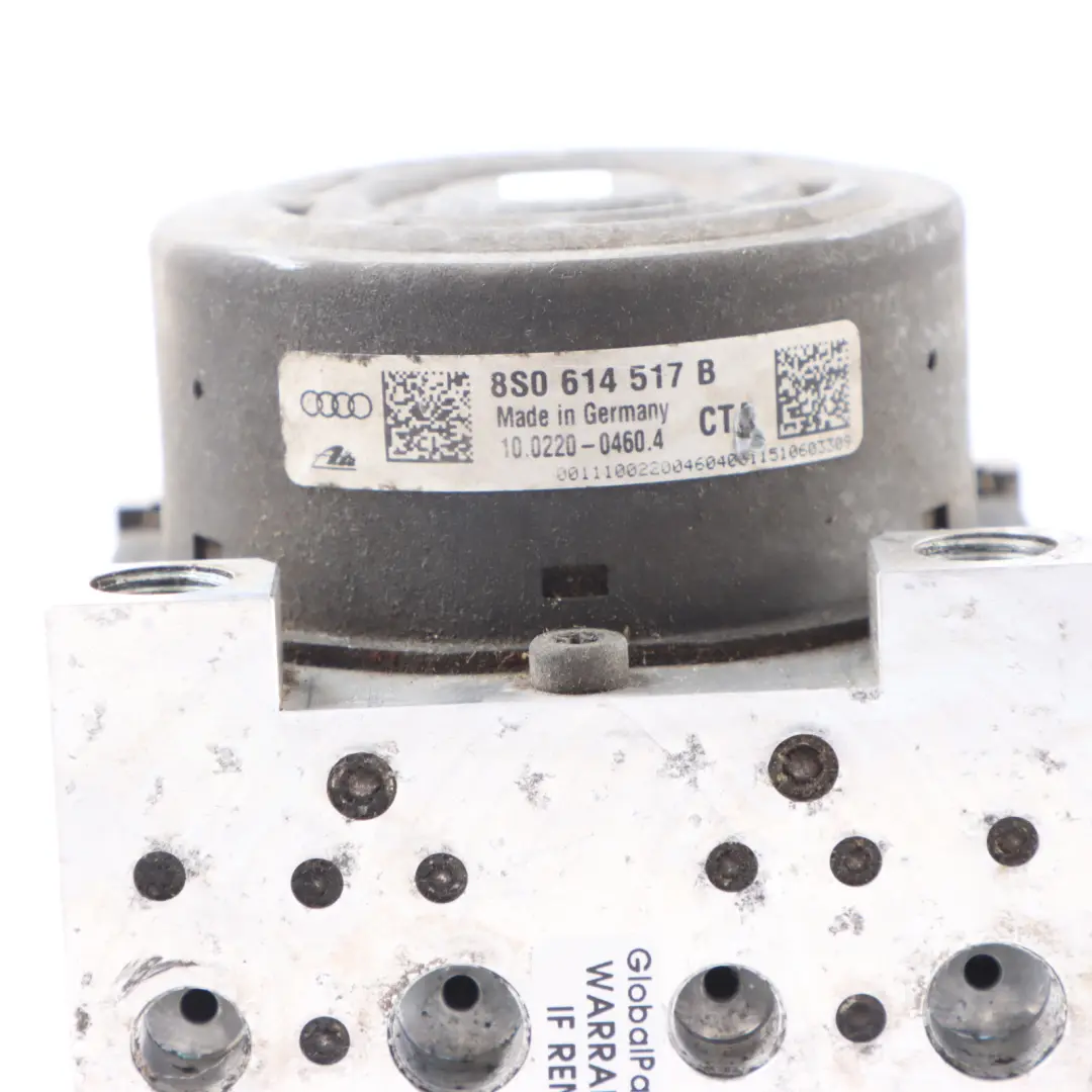 Bomba Freno Audi TT FV Módulo ABS Unidad Frenado Control Hidráulico para con número de pieza 8S0907379B Bomba Freno Audi TT FV Módulo ABS Unidad Frenado Control Hidráulico - SKU 8S0907379B - Número de pieza 8S0907379B