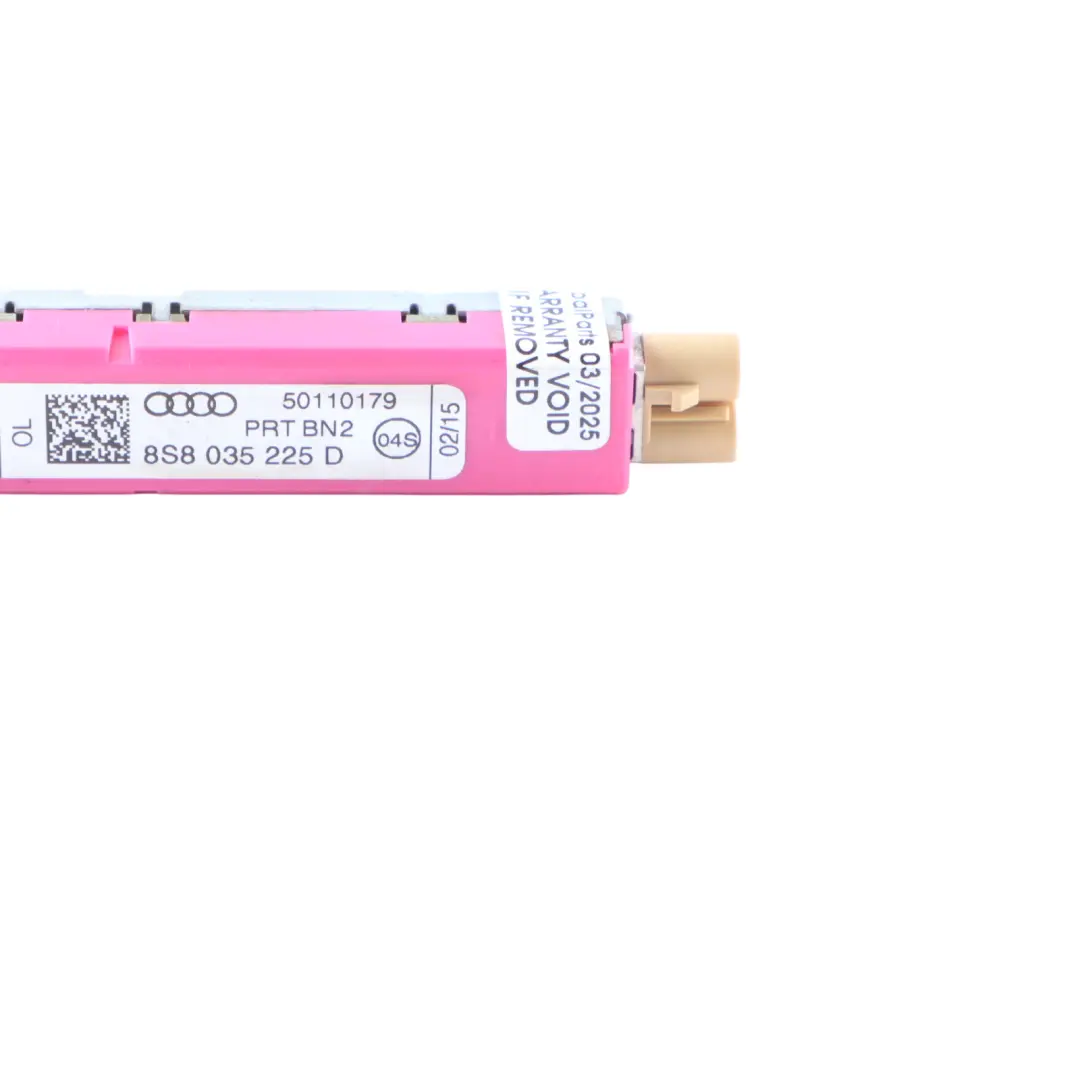 Antena Amplificador Antena Módulo Unidad De Control para Audi TT FV con número de pieza 8S8035225D Audi TT FV Antena Amplificador Antena Módulo Unidad De Control - SKU 8S8035225D - Número de pieza 8S8035225D