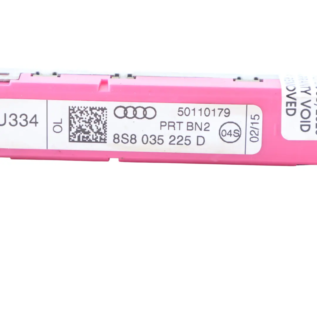 Antenna Amplifier Aerial Module Control Unit to Audi TT FV with Part number 8S8035225D Audi TT FV Antenna Amplifier Aerial Module Control Unit - SKU 8S8035225D - Part number 8S8035225D
