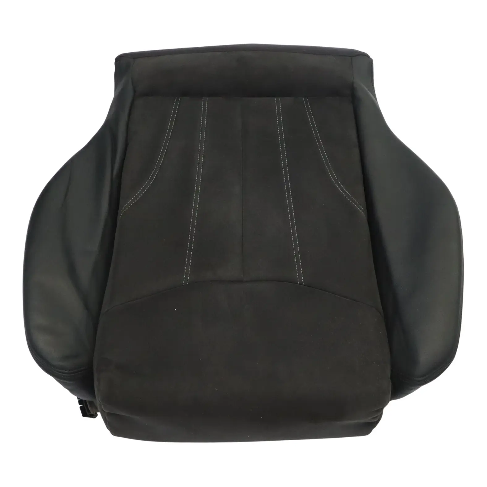 Audi TT FV Front Seat Cushion Cover Right O/S Alcantara Black 8S8881406F