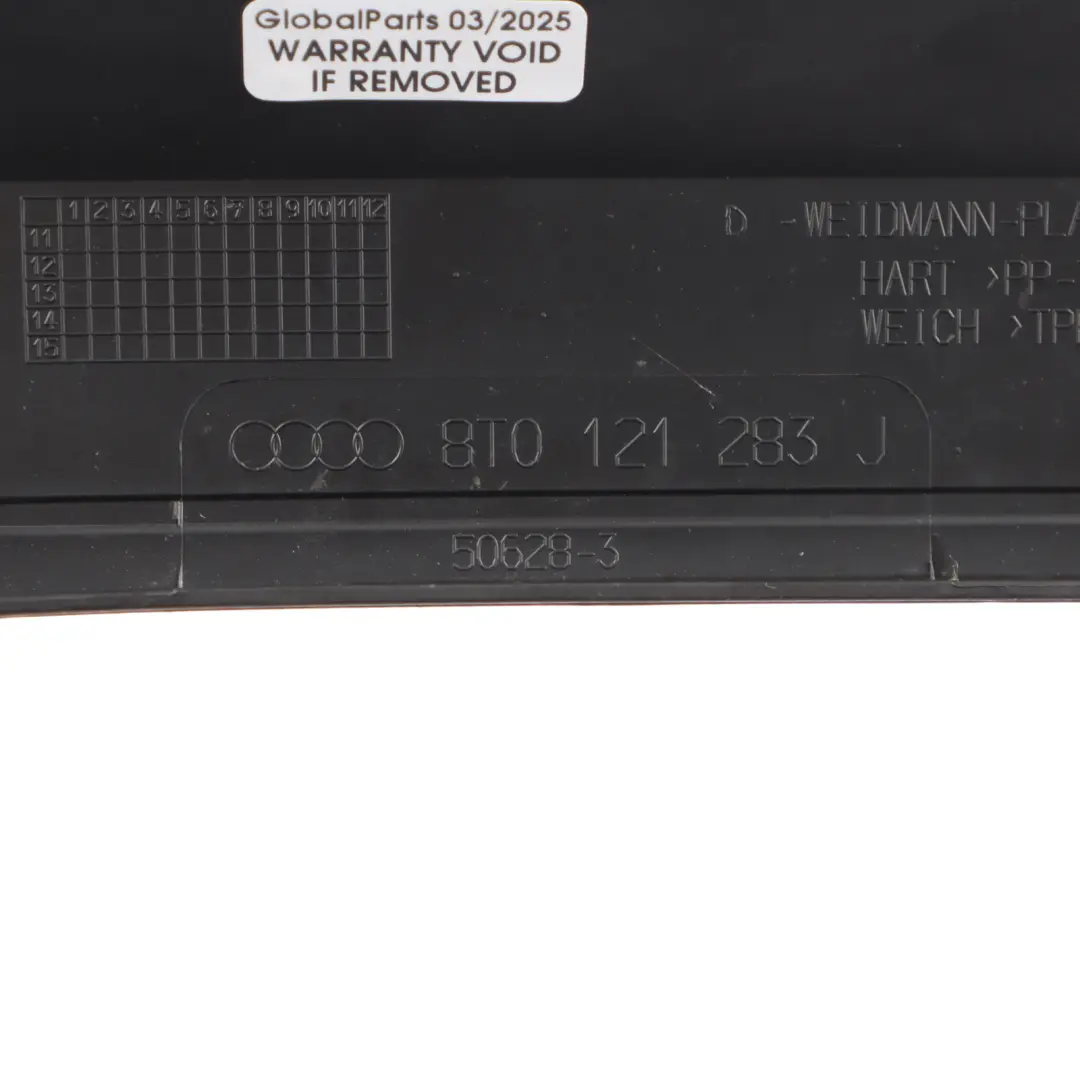 Radiator Air Guide Duct Channel Left N/S to Audi A5 8T with Part number 8T0121283J Audi A5 8T Radiator Air Guide Duct Channel Left N/S - SKU 8T0121283J - Part number 8T0121283J