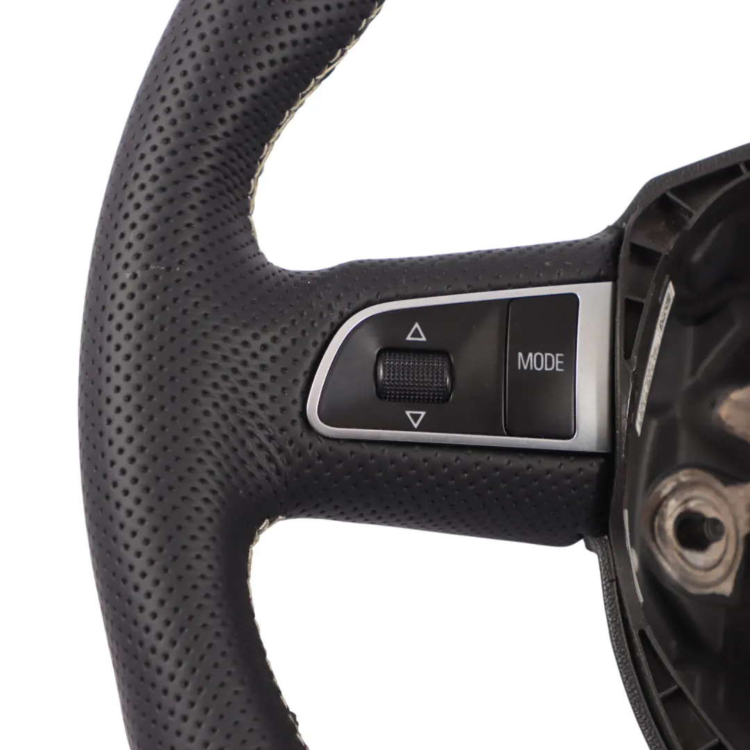 Lenkrad NEU Schwarz Leder Schaltwippen für Audi S5 8T mit Teilenummer 8T0419091D Audi S5 8T Lenkrad NEU Schwarz Leder Schaltwippen - SKU 8T0419091D-1 - Teilenummer 8T0419091D