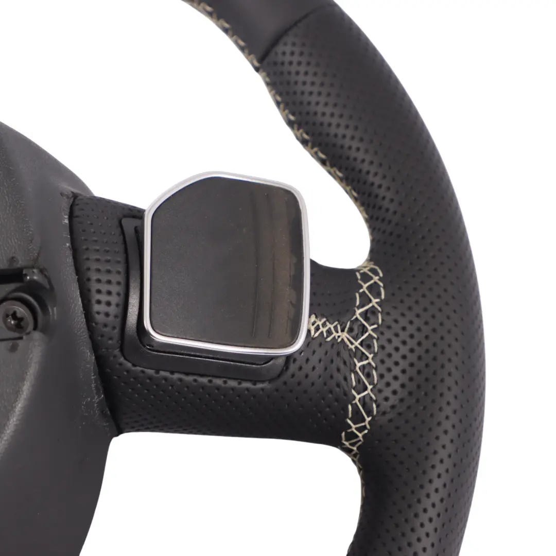 Audi S5 8T Volante NUOVO In Pelle Nera Cambio al Volante - SKU 8T0419091D-1 - Numero di parte 8T0419091D