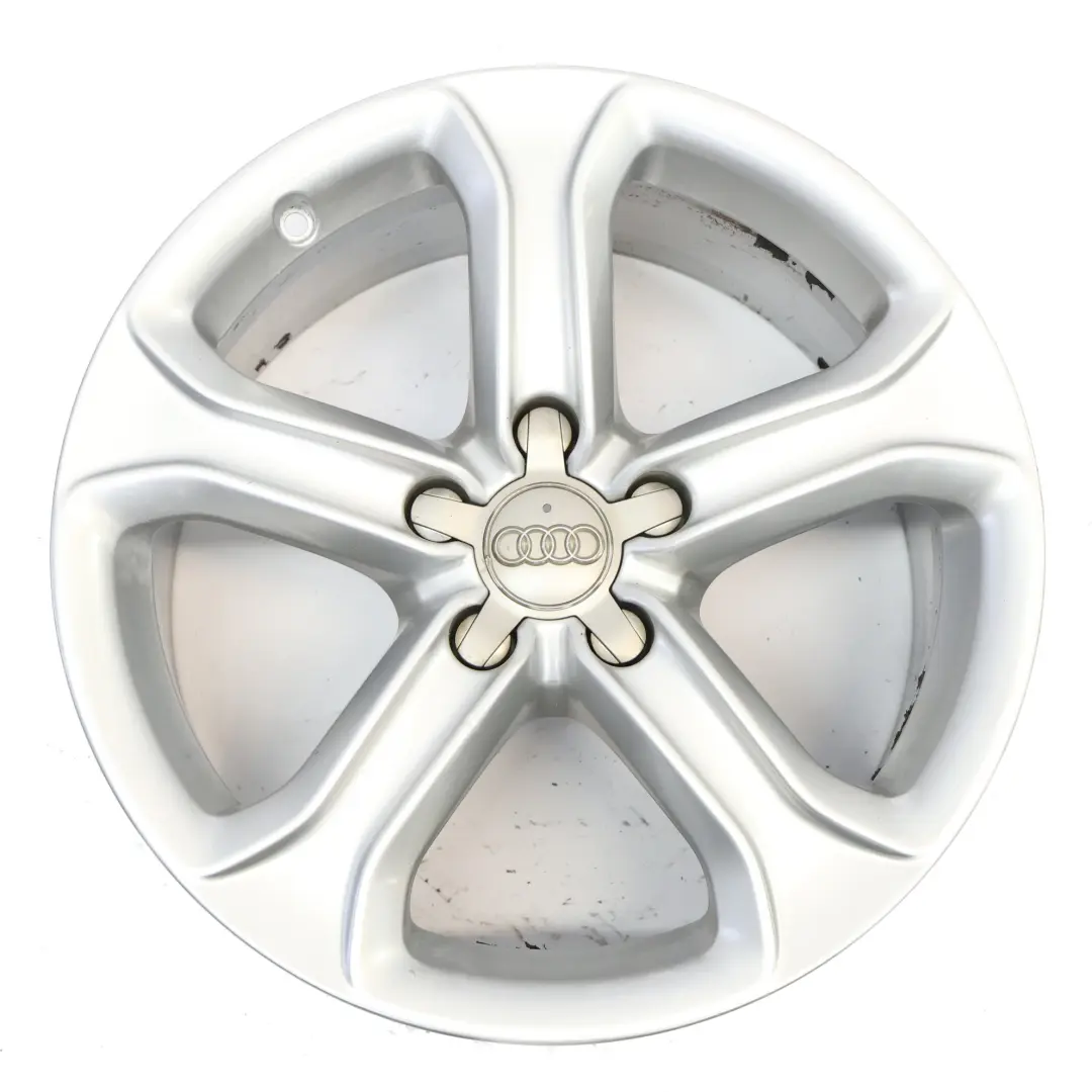 Audi A5 8T Felga Aluminiowa Srebrna 17" 7,5J ET:28 - SKU 8T0601025BQ-2 - Numer Części 8T0601025BQ