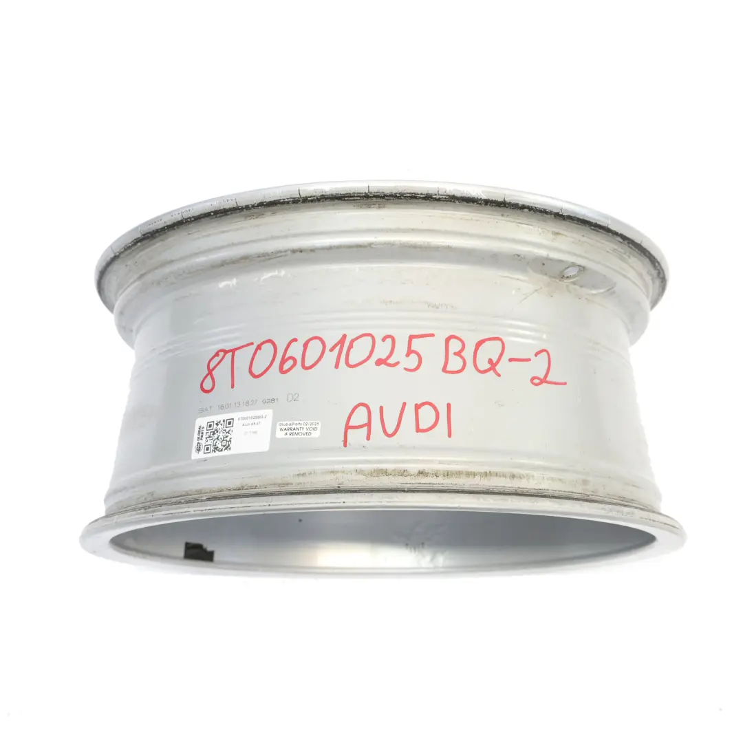 Audi A5 8T Felga Aluminiowa Srebrna 17" 7,5J ET:28 - SKU 8T0601025BQ-2 - Numer Części 8T0601025BQ
