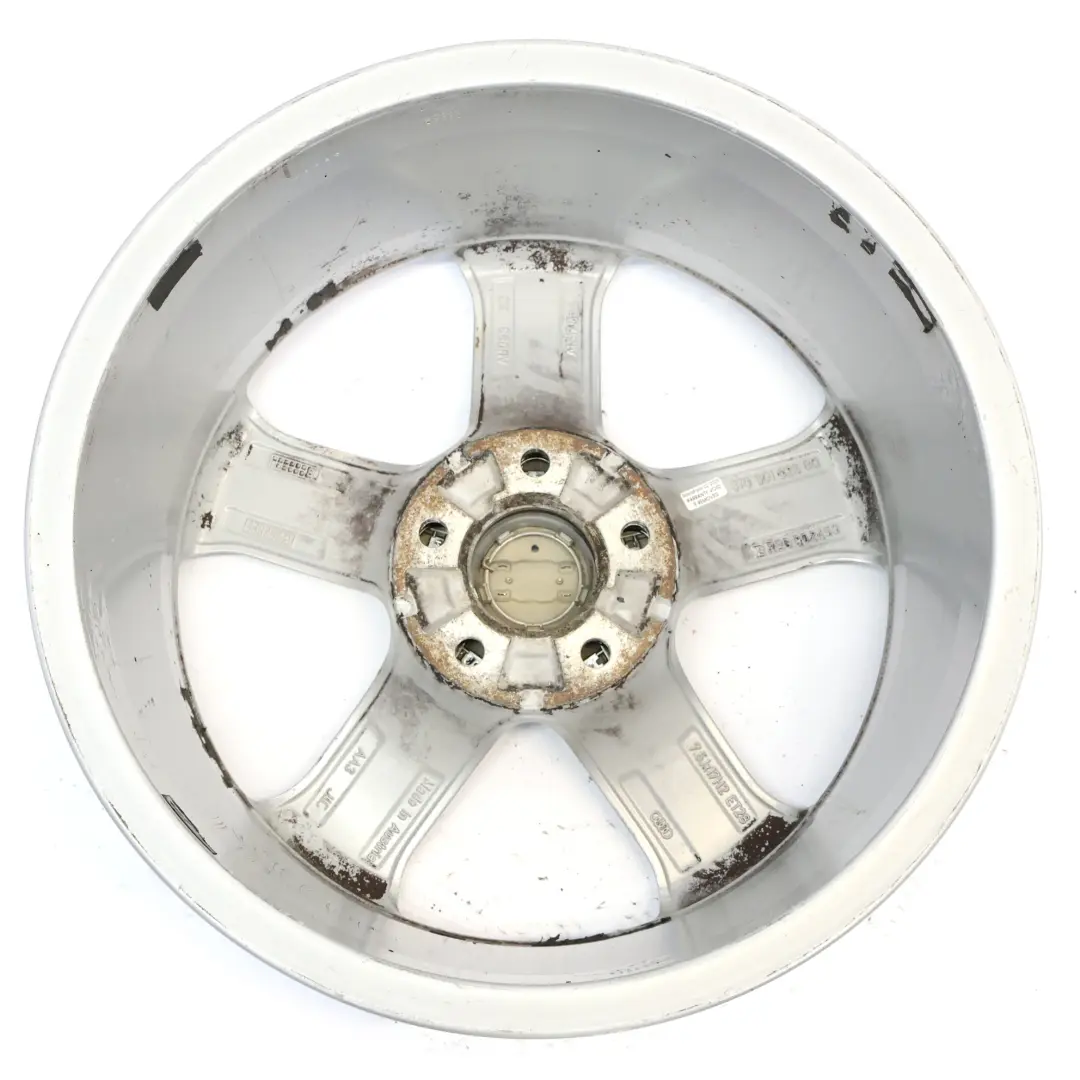 Audi A5 8T Felga Aluminiowa Srebrna 17" 7,5J ET:28 - SKU 8T0601025BQ-2 - Numer Części 8T0601025BQ