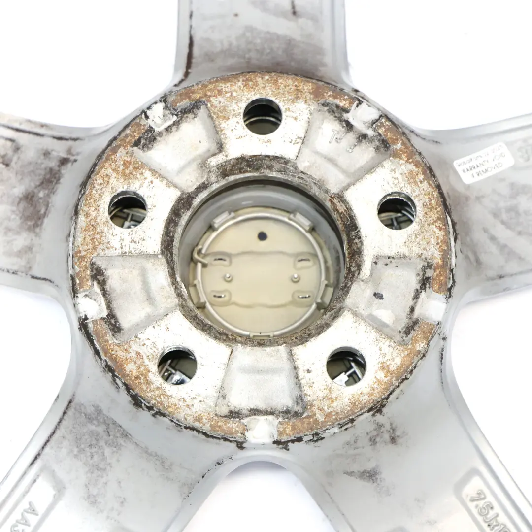 Audi A5 8T Silver Light Alloy Wheel Rim 17" 7,5J ET:28 - SKU 8T0601025BQ-2 - Part number 8T0601025BQ