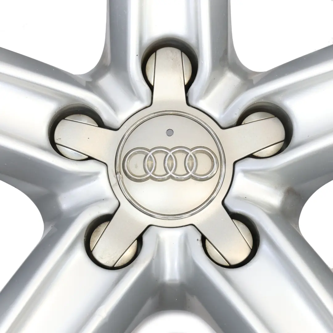 Audi A5 8T Silver Light Alloy Wheel Rim 17" 7,5J ET:28 - SKU 8T0601025BQ-2 - Part number 8T0601025BQ