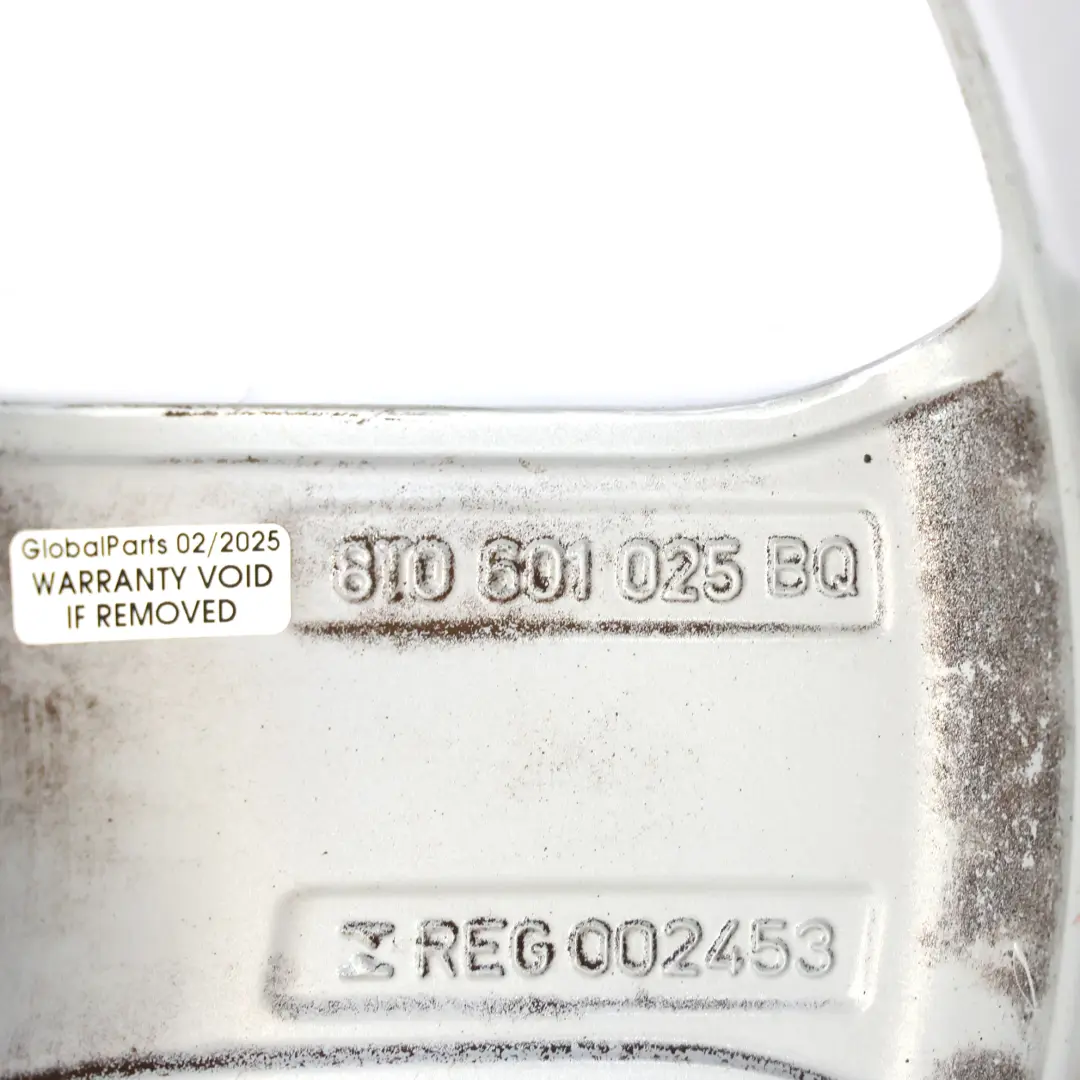 Light Alloy Wheel Rim 17" 7,5J ET:28 to Audi A5 8T Silver with Part number 8T0601025BQ Audi A5 8T Silver Light Alloy Wheel Rim 17" 7,5J ET:28 - SKU 8T0601025BQ-3 - Part number 8T0601025BQ