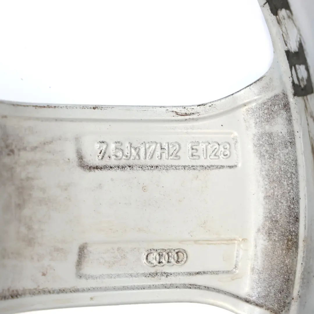 Light Alloy Wheel Rim 17" 7,5J ET:28 to Audi A5 8T Silver with Part number 8T0601025BQ Audi A5 8T Silver Light Alloy Wheel Rim 17" 7,5J ET:28 - SKU 8T0601025BQ-3 - Part number 8T0601025BQ