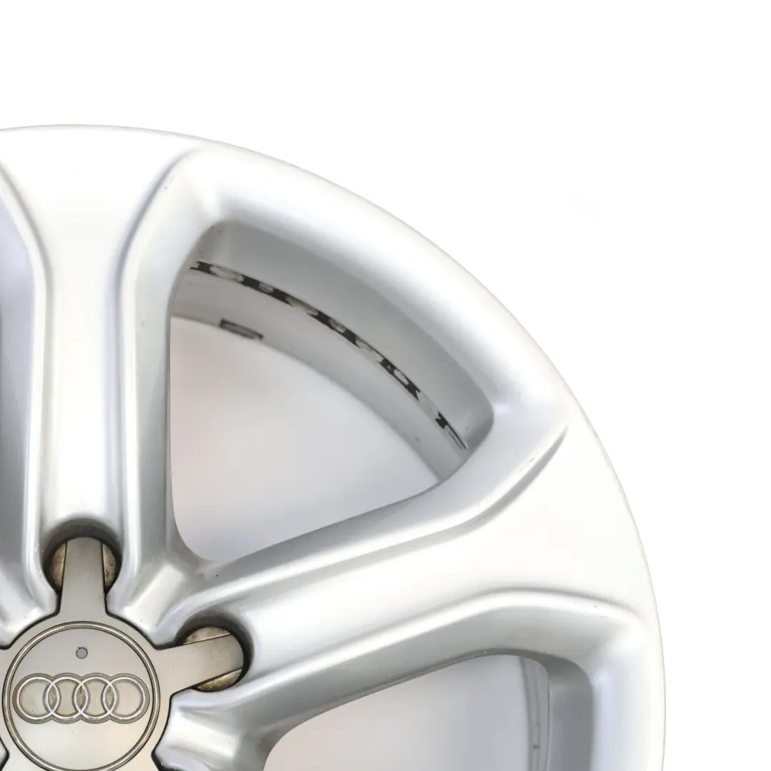 Light Alloy Wheel Rim 17" 7,5J ET:28 to Audi A5 8T Silver with Part number 8T0601025BQ Audi A5 8T Silver Light Alloy Wheel Rim 17" 7,5J ET:28 - SKU 8T0601025BQ-3 - Part number 8T0601025BQ