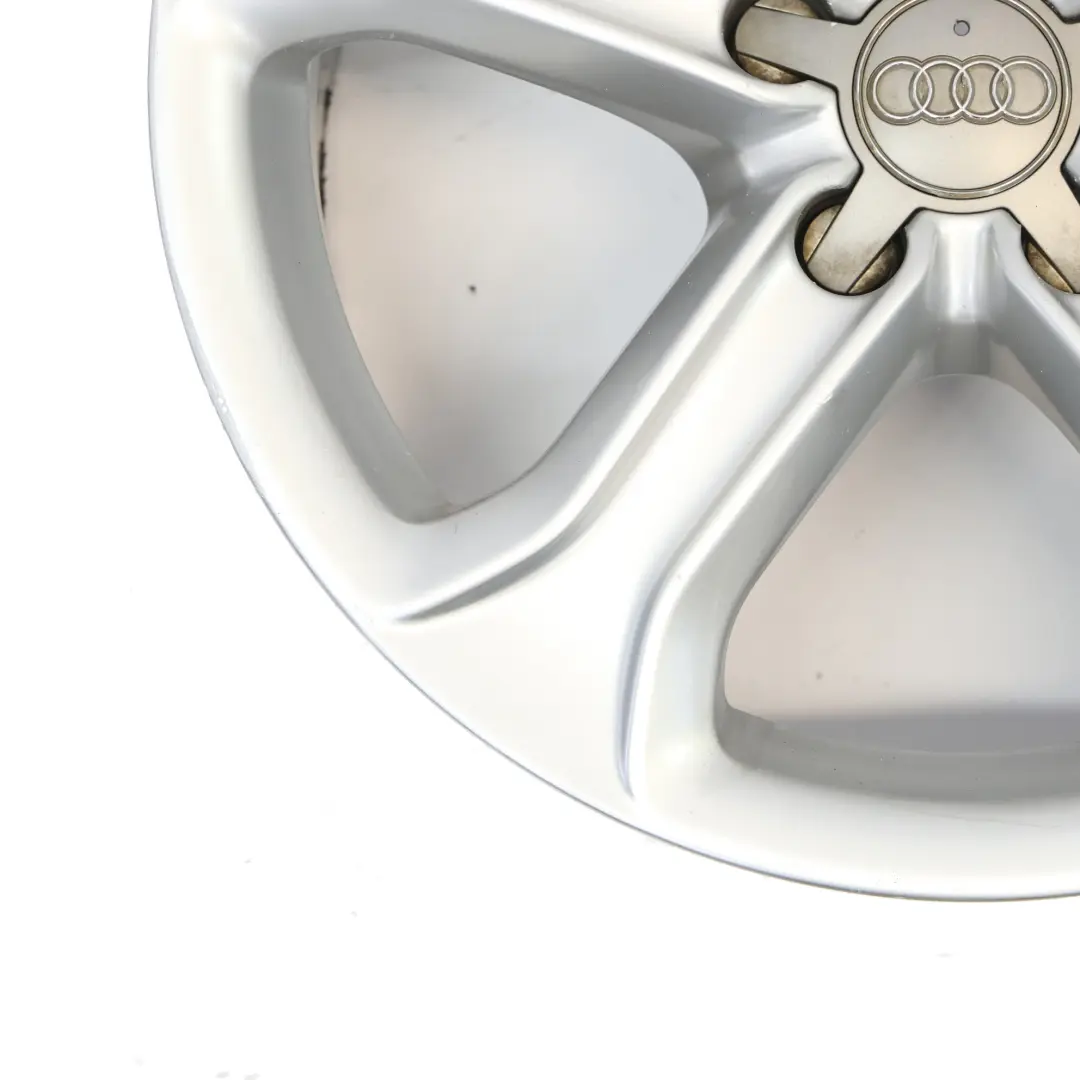 Audi A5 8T Silver Light Alloy Wheel Rim 17" 7,5J ET:28 - SKU 8T0601025BQ-3 - Part number 8T0601025BQ
