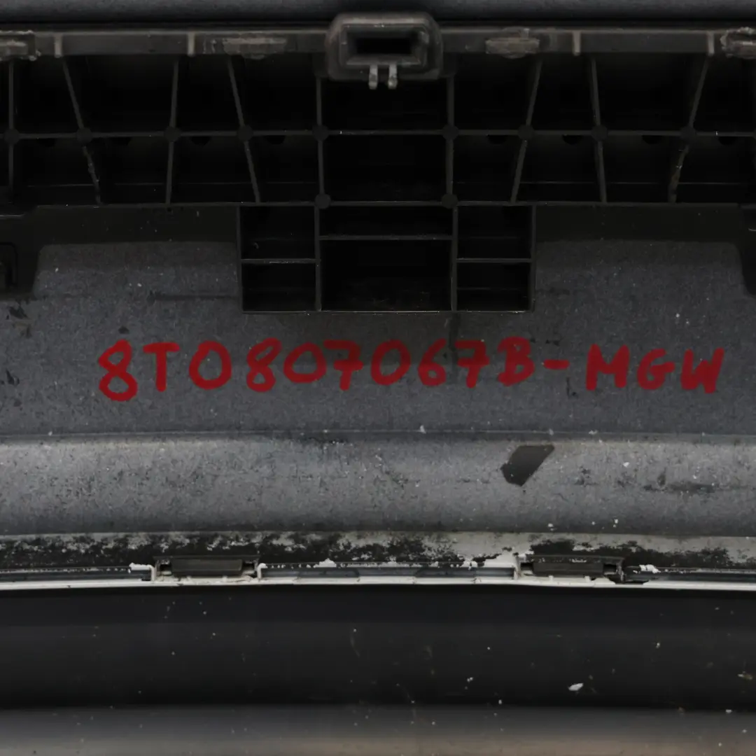 Audi A5 8T Tylny Zderzak Glacier White Pearl Biały Perłowy - S9R - SKU 8T0807067B-MGW - Numer Części 8T0807067B