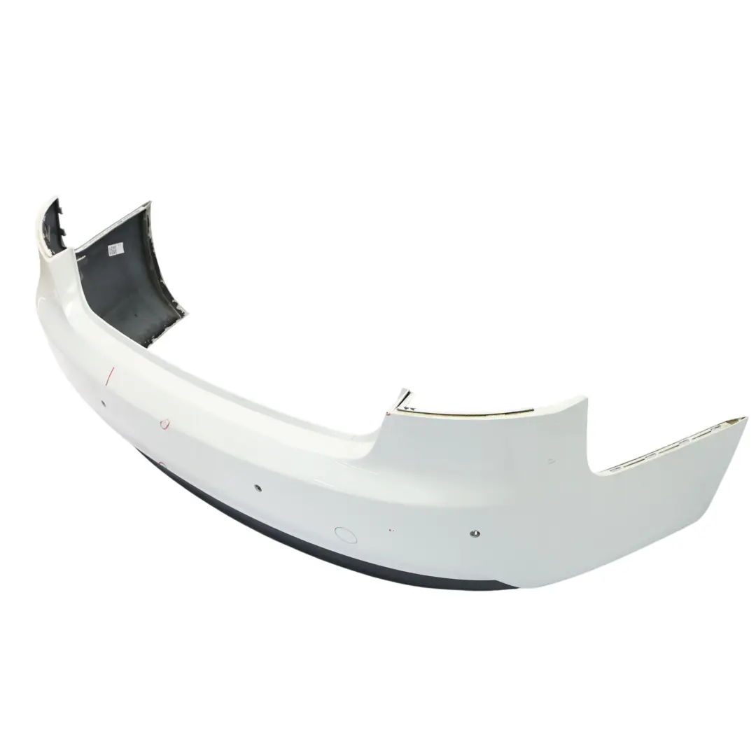 Audi A5 8T Rear Bumper Trim Covering Panel Glacier White Pearl - S9R - SKU 8T0807067B-MGW - Part number 8T0807067B
