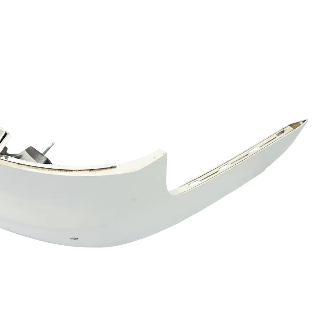 Audi A5 8T Rear Bumper Trim Covering Panel Glacier White Pearl - S9R - SKU 8T0807067B-MGW - Part number 8T0807067B