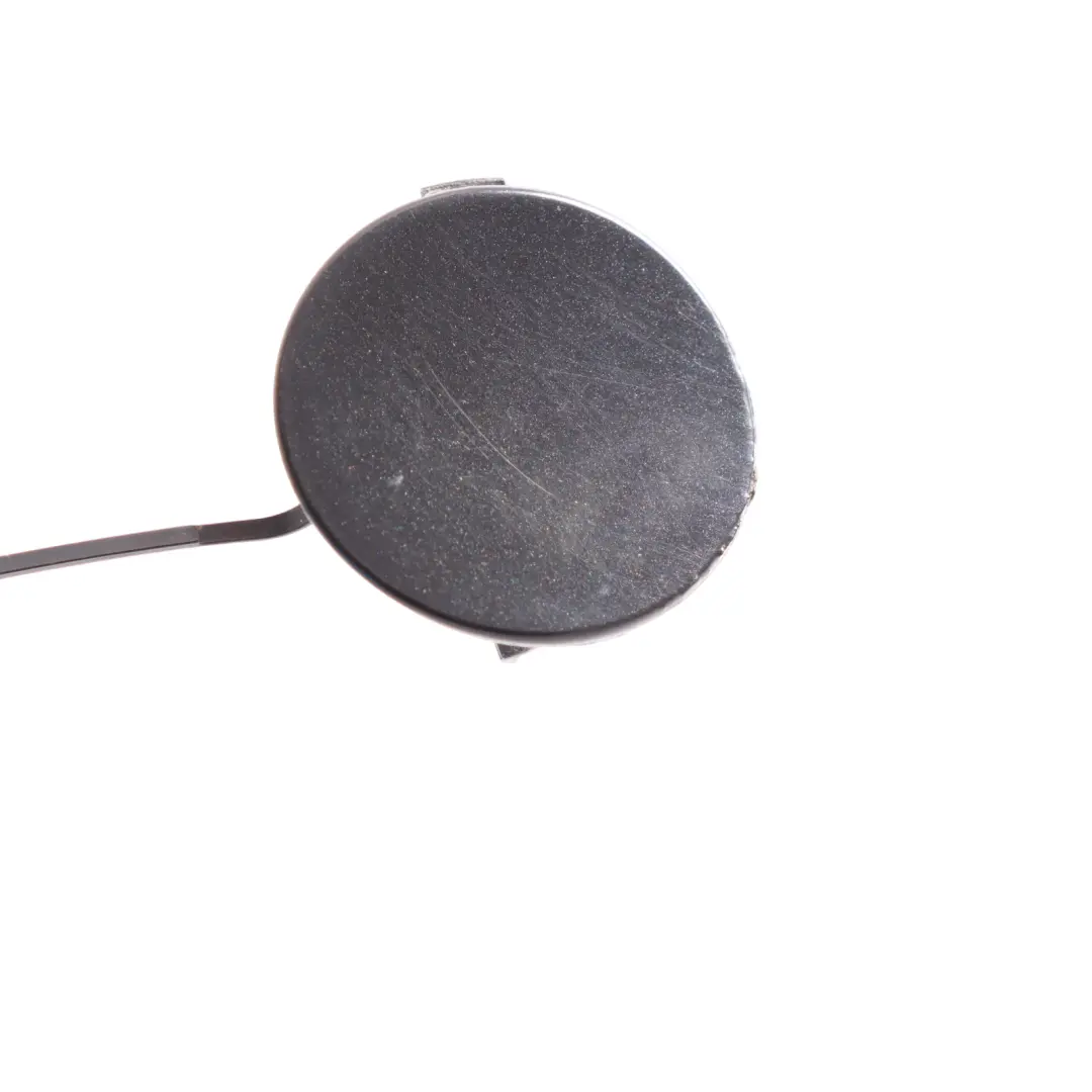 Front Bumper Tow Eye Hook Cover Cap Phantom Black - Z9Y to Audi S5 8T with Part number 8T0807241A Audi S5 8T Front Bumper Tow Eye Hook Cover Cap Phantom Black - Z9Y - SKU 8T0807241A-PHB - Part number 8T0807241A