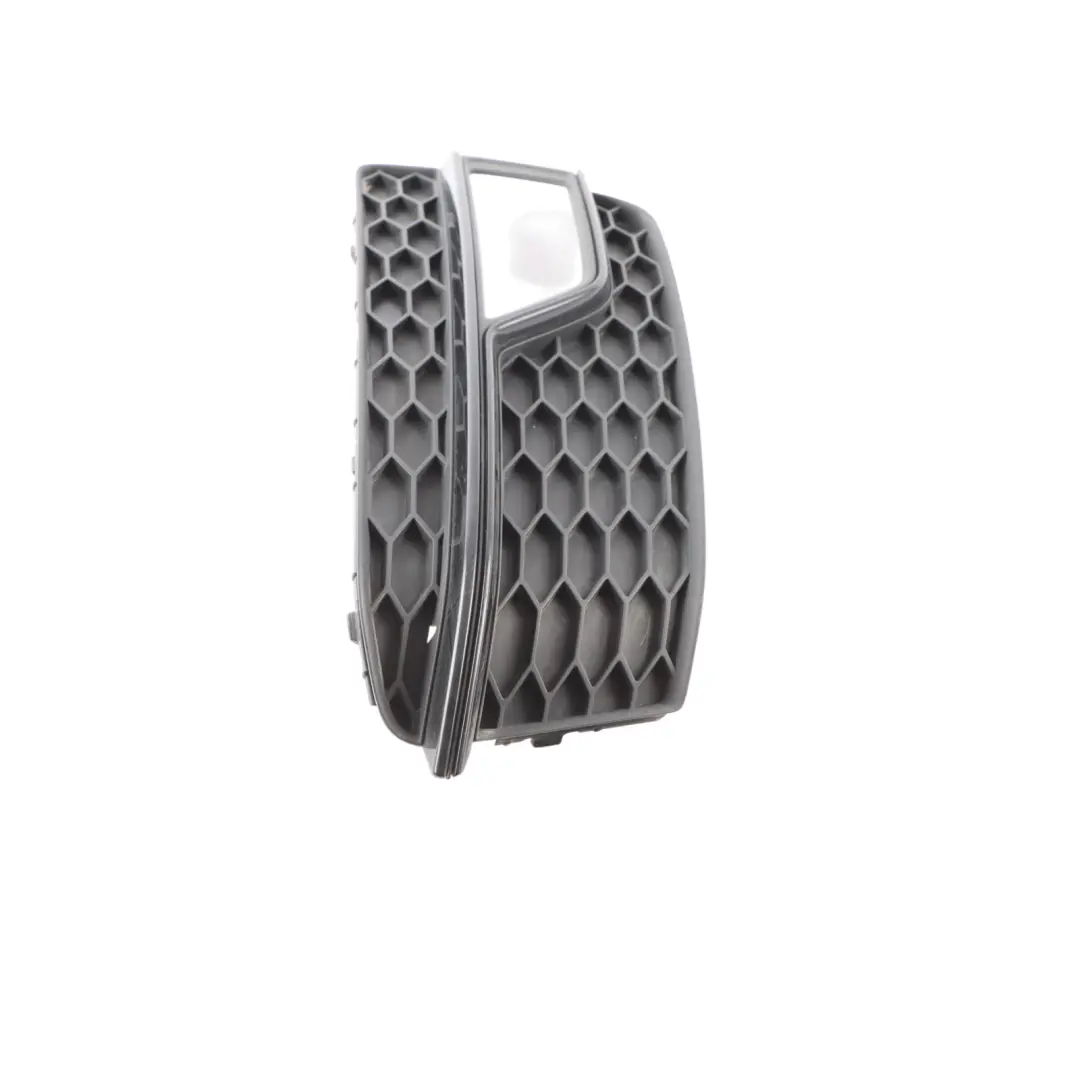 Fog Light Cover Front Bumper Right O/S Grid Grille Trim 8T0807682M to Audi A5 S5 8T with Part number 8T0807682K Audi A5 S5 8T Fog Light Cover Front Bumper Right O/S Grid Grille Trim 8T0807682M - SKU 8T0807682K - Part number 8T0807682K