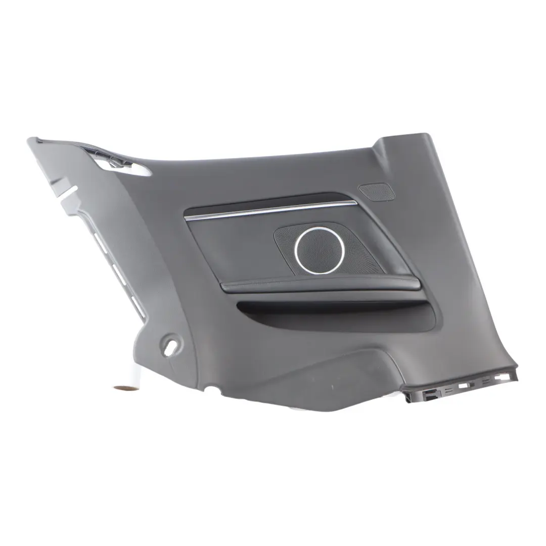 Side Wall Cover Panel Leather Left N/S to Audi A5 S5 8T Coupe Rear with Part number 8T0867043AH Audi A5 S5 8T Coupe Rear Side Wall Cover Panel Leather Left N/S - SKU 8T0867043AH - Part number 8T0867043AH
