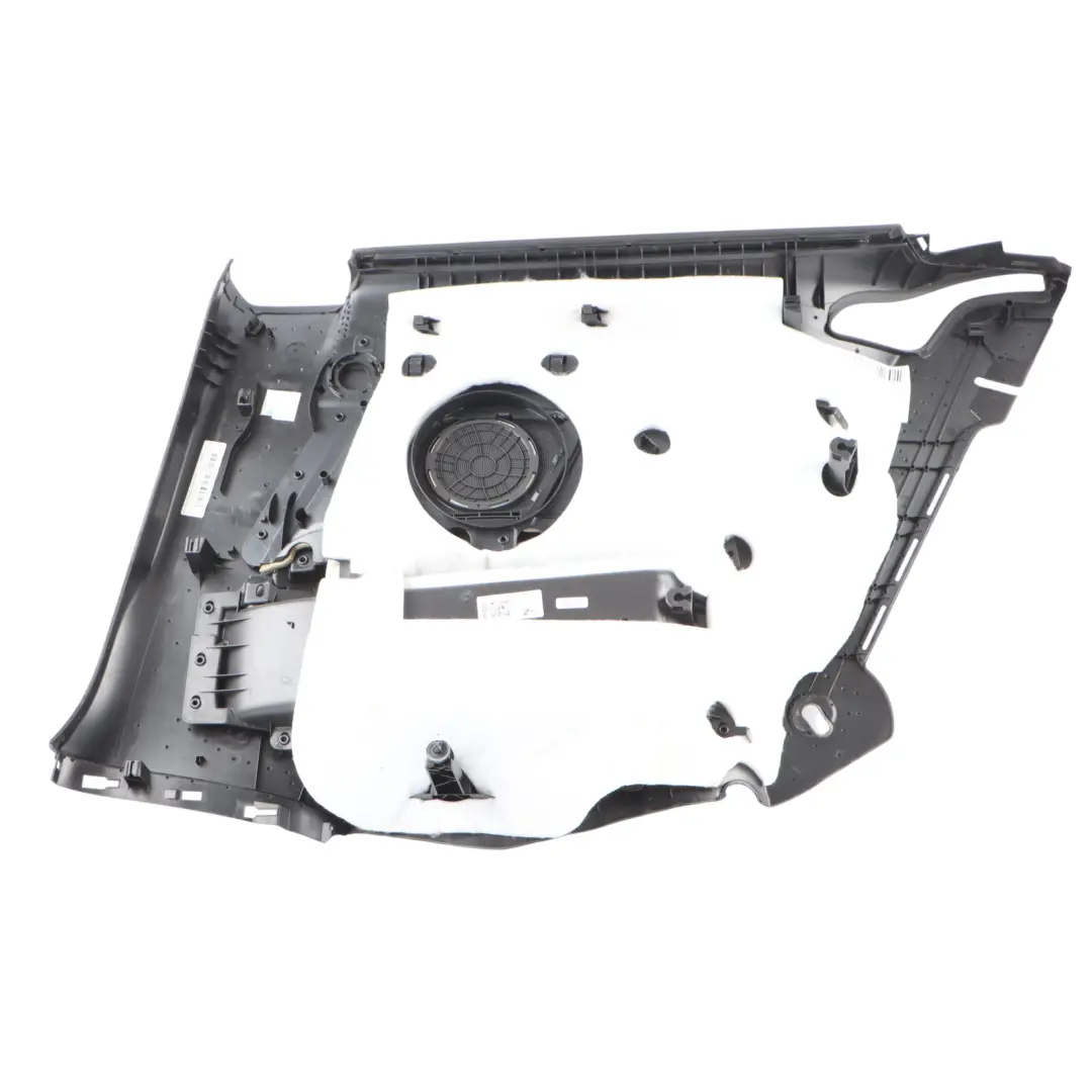 Side Wall Cover Panel Leather Left N/S to Audi A5 S5 8T Coupe Rear with Part number 8T0867043AH Audi A5 S5 8T Coupe Rear Side Wall Cover Panel Leather Left N/S - SKU 8T0867043AH - Part number 8T0867043AH