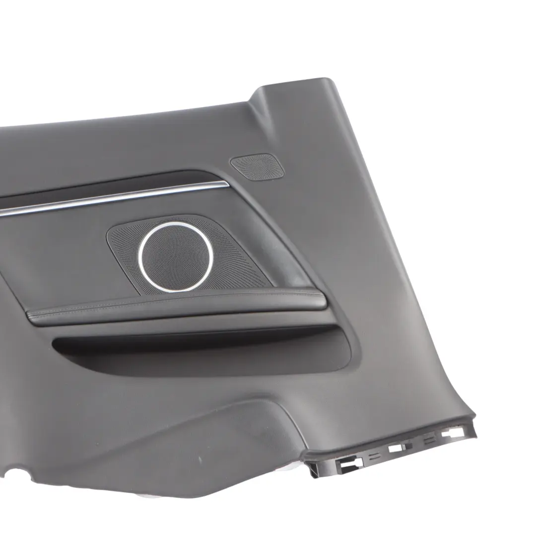 Side Wall Cover Panel Leather Left N/S to Audi A5 S5 8T Coupe Rear with Part number 8T0867043AH Audi A5 S5 8T Coupe Rear Side Wall Cover Panel Leather Left N/S - SKU 8T0867043AH - Part number 8T0867043AH