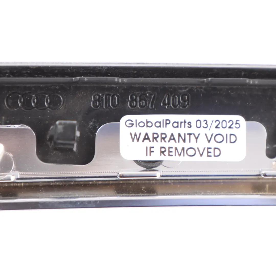 Audi A5 8T Coupe Vordere Tür Verkleidung Links Klavier Schwarz - SKU 8T0867409AC - Teilenummer 8T0867409AC