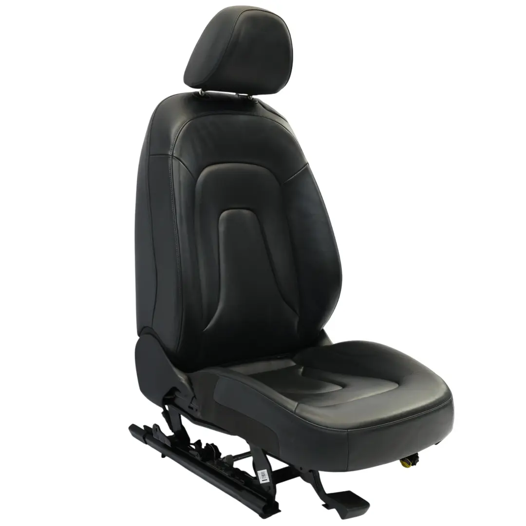Front Left N/S Interior Leather Feinnappa Soul Black to Audi A5 8T Coupe Seat with Part number 8T0881805BF Audi A5 8T Coupe Seat Front Left N/S Interior Leather Feinnappa Soul Black - SKU 8T0881805BF-1 - Part number 8T0881805BF