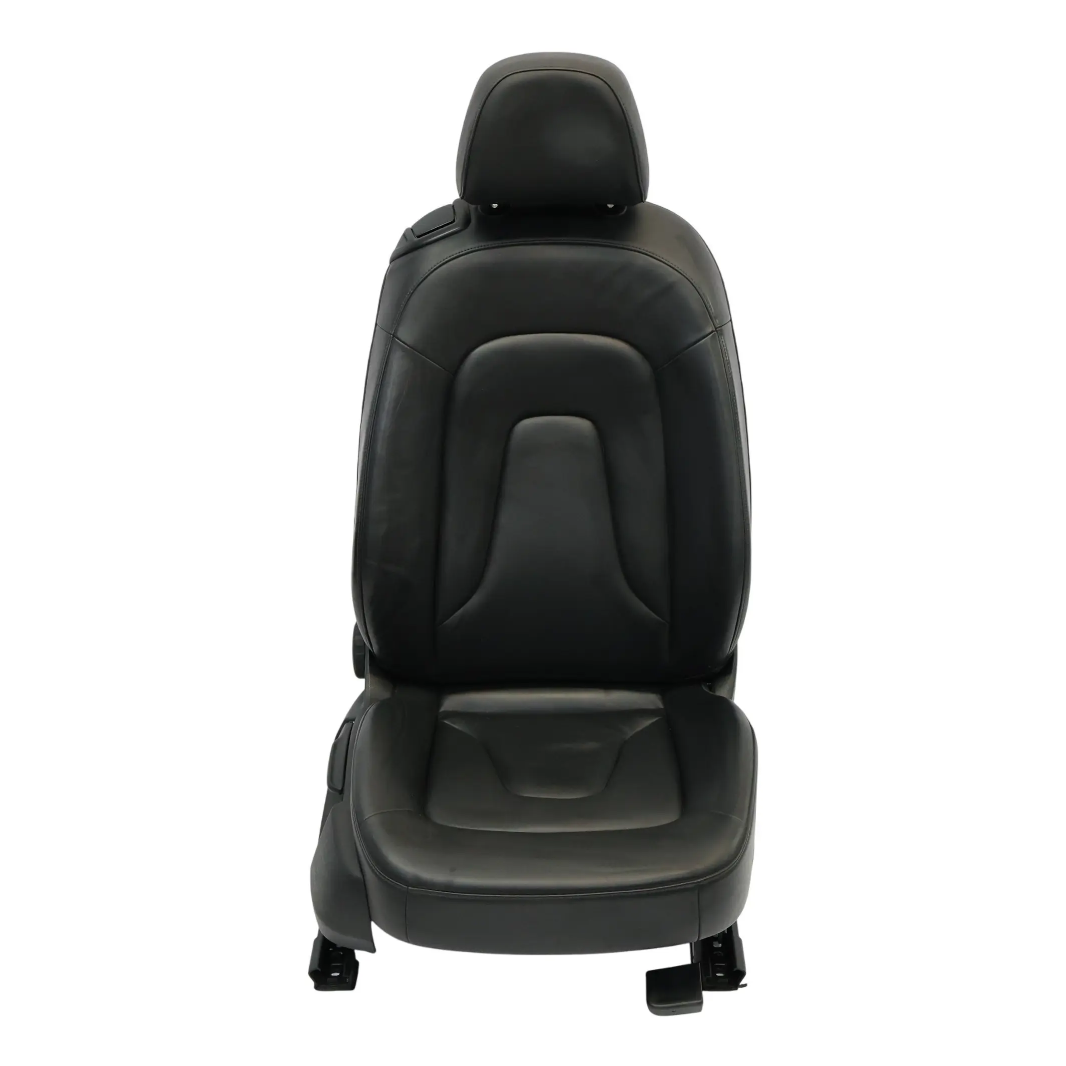 Audi A5 8T Coupe Asiento Delantero Derecho Interior Cuero Feinnappa Soul Negro