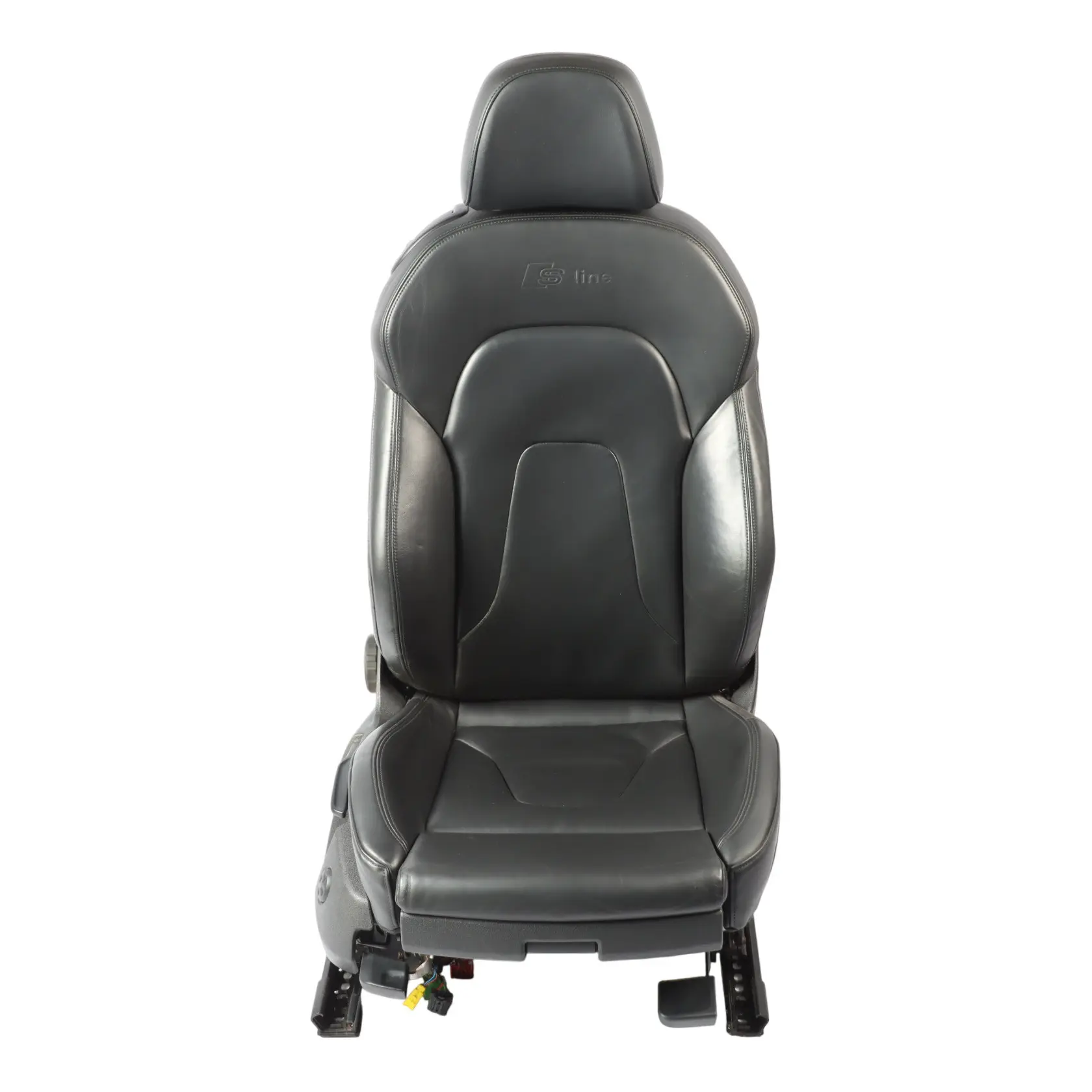 Audi A5 8T Coupe Sport Front Seat Heated Right O/S Leather Feinnappa Soul Black