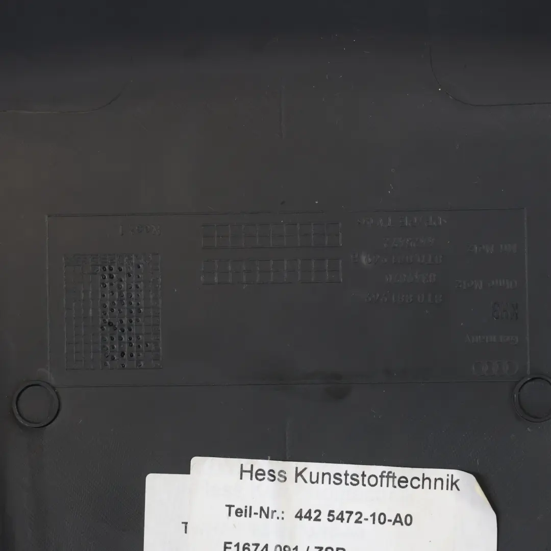 Copertura Schienale Sedili Anteriori Pannello Netto per Audi A4 B8 Avant con numero di parte 8T0881969B Audi A4 B8 Avant Copertura Schienale Sedili Anteriori Pannello Netto - SKU 8T0881969B - Numero di parte 8T0881969B