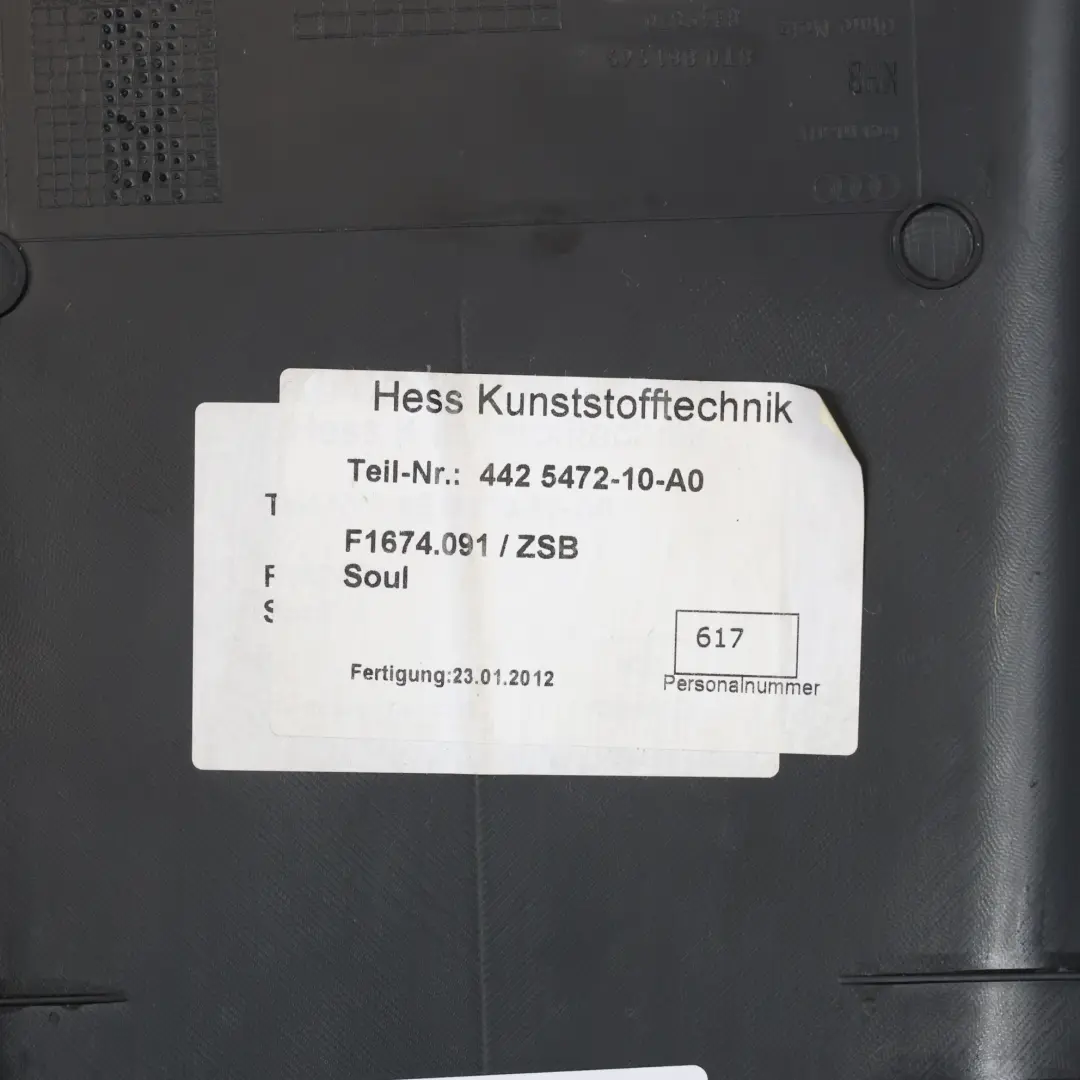 Vorder Sitz Rücken Lehne Abdeckung Net Storage Panel für Audi A4 B8 Avant mit Teilenummer 8T0881969B Audi A4 B8 Avant Vorder Sitz Rücken Lehne Abdeckung Net Storage Panel - SKU 8T0881969B - Teilenummer 8T0881969B