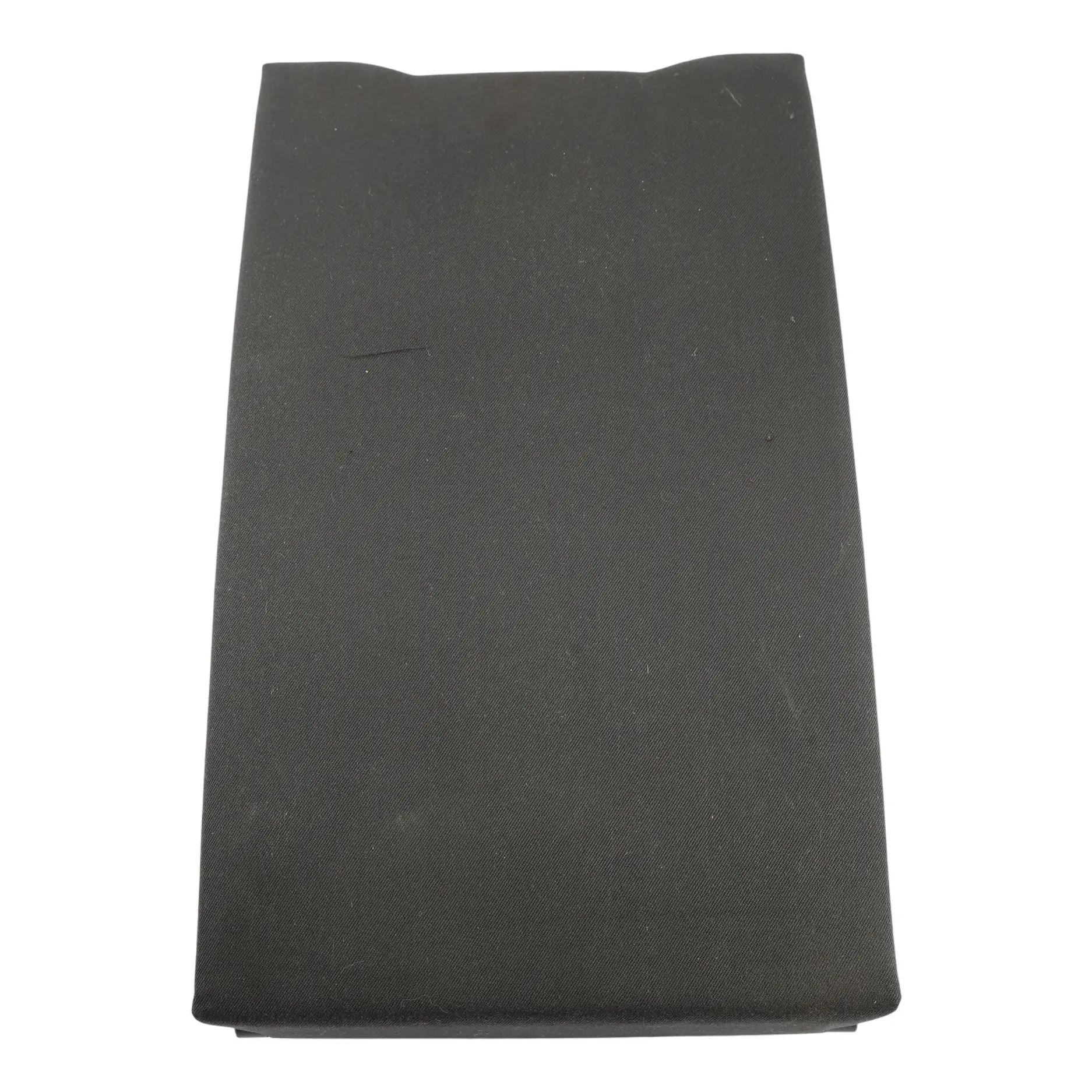 Audi A4 B8 Avant Rear Seat Backrest Armrest Covering Cup Holder Black Fabric