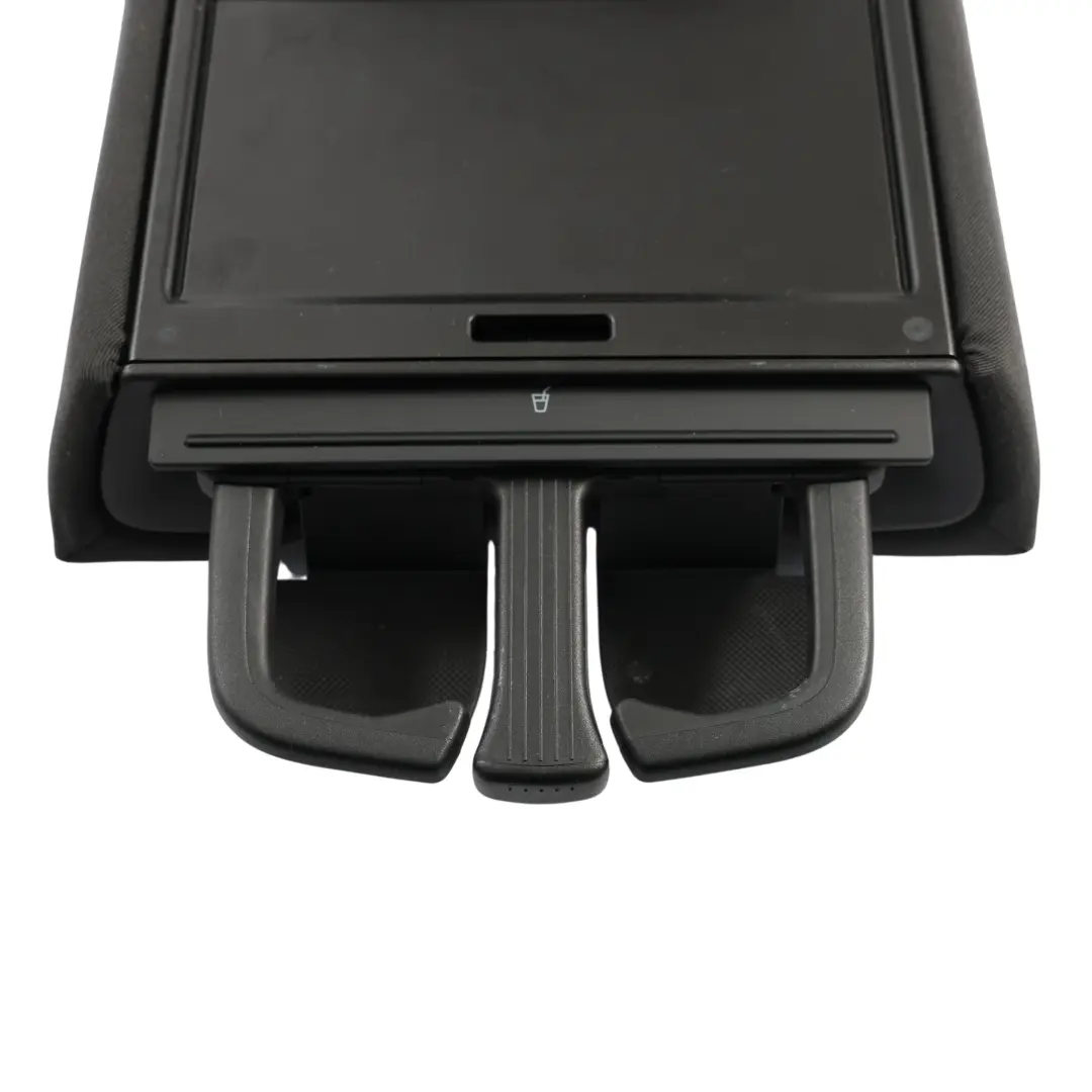 Backrest Armrest Covering Cup Holder Black Leather to Audi A4 B8 Avant Rear Seat with Part number 8T0885875BH Audi A4 B8 Avant Rear Seat Backrest Armrest Covering Cup Holder Black Leather - SKU 8T0885875BH - Part number 8T0885875BH