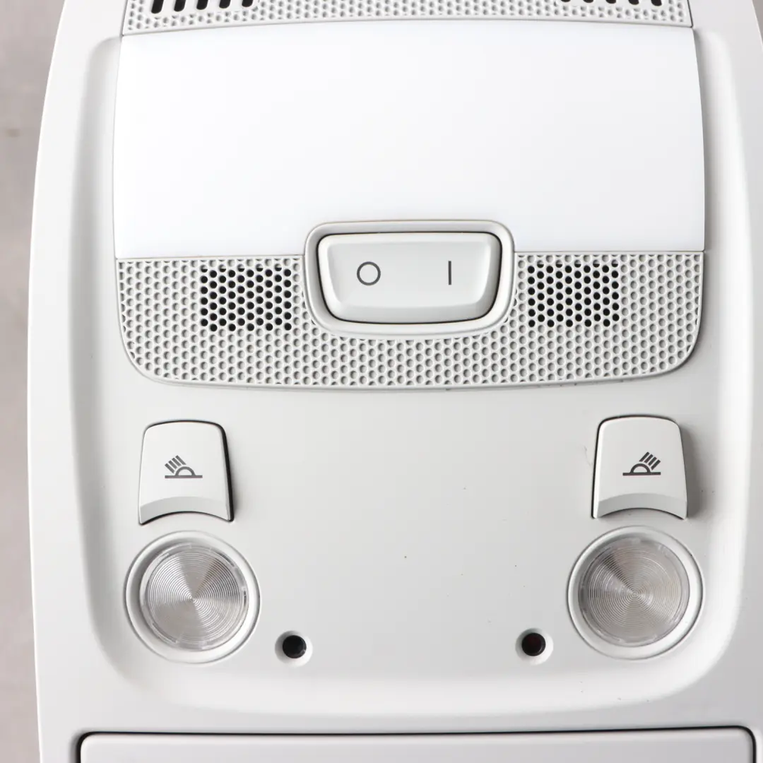 Headliner Courtesy Roof Interior Reading Light Lamp Panel to Audi A4 B8 with Part number 8T0947135BE Audi A4 B8 Headliner Courtesy Roof Interior Reading Light Lamp Panel - SKU 8T0947135BE - Part number 8T0947135BE