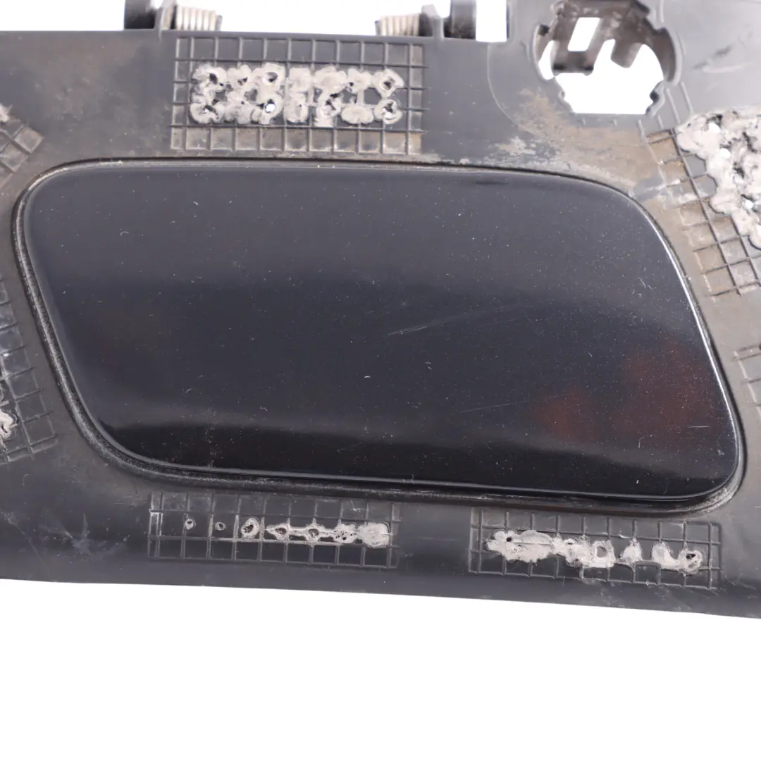 Audi A5 8T Headlight Washer Nozzle Trim Bracket Flap Right O/S Phantom Black Z9Y - SKU 8T0955636-PHB - Part number 8T0955636