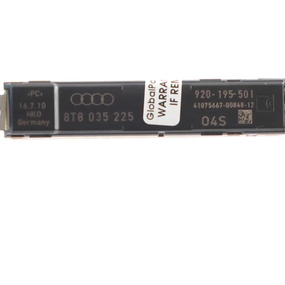 Audio Audi A5 8T Unité De Commande Amplificateur Antenne Radio pour à propos du numéro de pièce 8T8035225 Audio Audi A5 8T Unité De Commande Amplificateur Antenne Radio - SKU 8T8035225 - Numéro de pièce 8T8035225